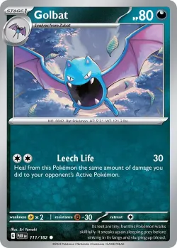 Golbat #111/182 · Pokémon