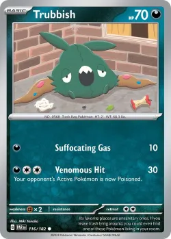 Trubbish #116/182 · Pokémon