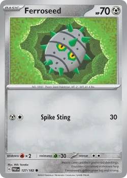 Ferroseed #127/182 · Pokémon