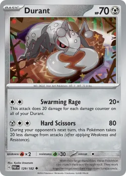 Durant #129/182 · Pokémon