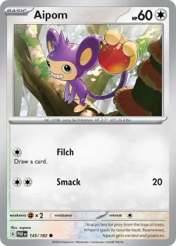 Aipom #145/182 · Pokémon