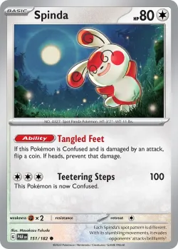 Spinda #151/182 · Pokémon