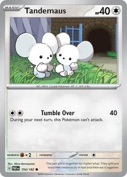 Tandemaus #154/182 · Pokémon