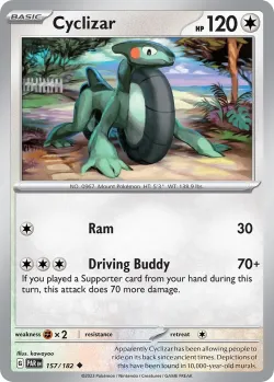 Cyclizar #157/182 · Pokémon