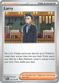 Larry #165/182 · Pokémon