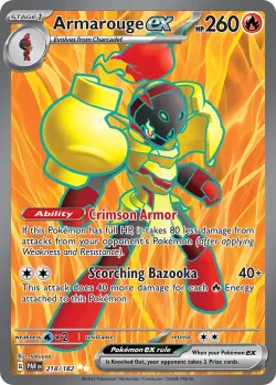 Armarouge ex #218/182 · Pokémon