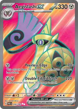 Aegislash ex 「PAR 230/182」「EN」
