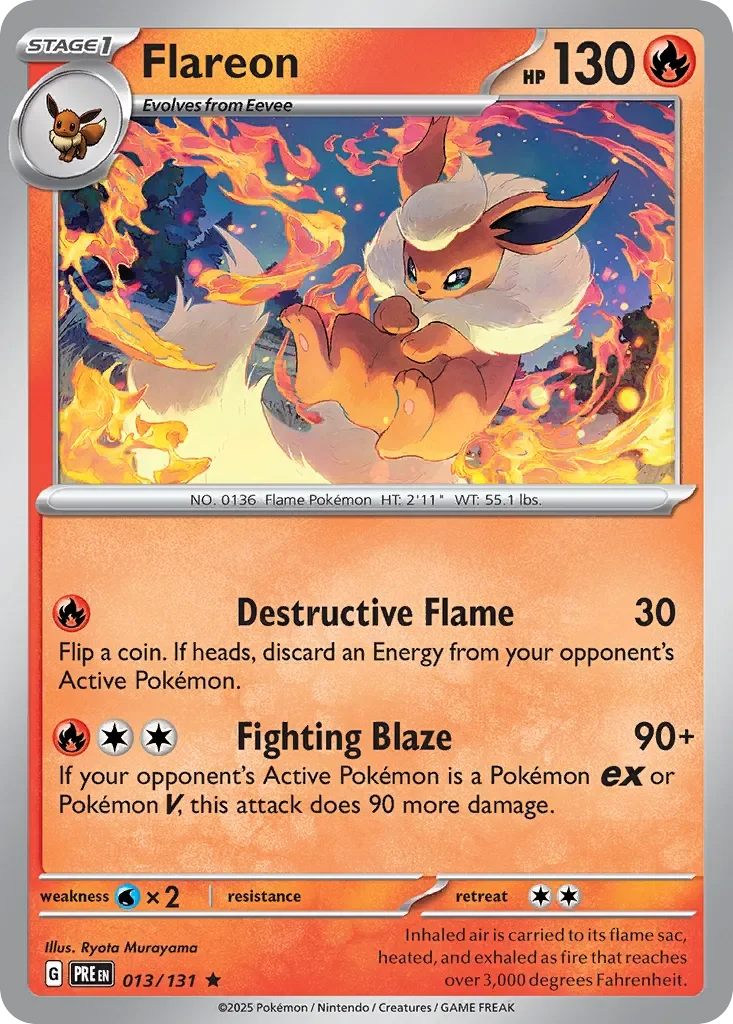 Flareon 「PRE 013/131」「EN」