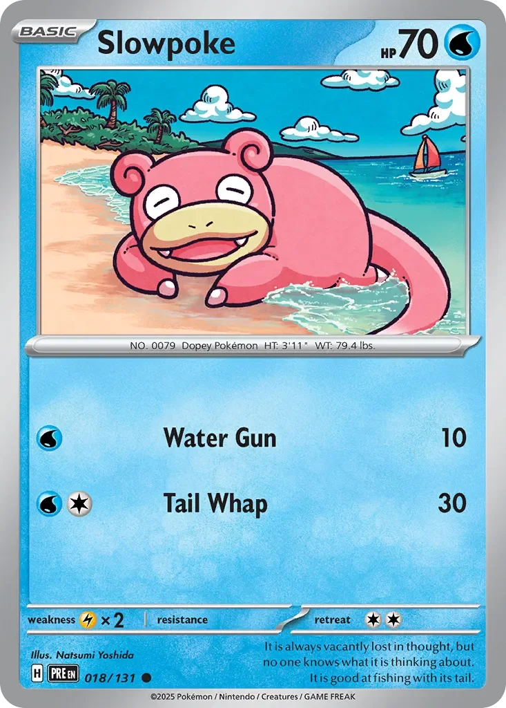 Slowpoke 「PRE 018/131」「EN」