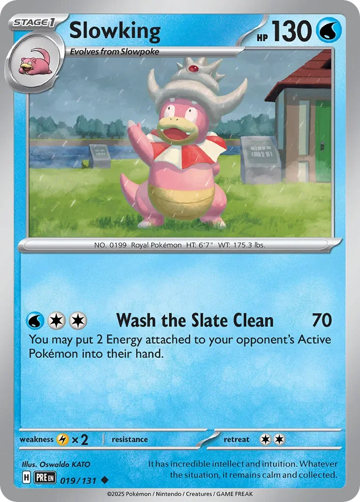 Slowking 「PRE 019/131」「EN」