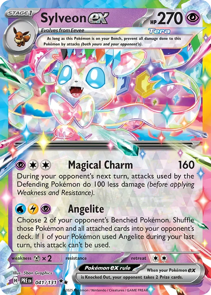 Sylveon ex 「PRE 041/131」「EN」