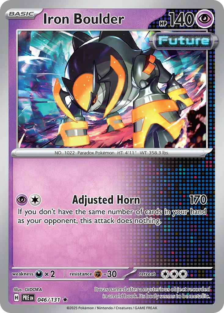 Iron Boulder 「PRE 046/131」「EN」