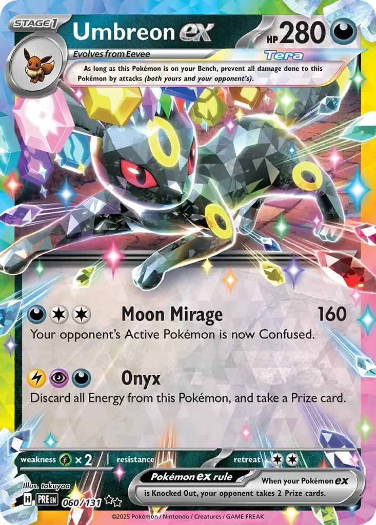 Umbreon ex 「PRE 060/131」「EN」
