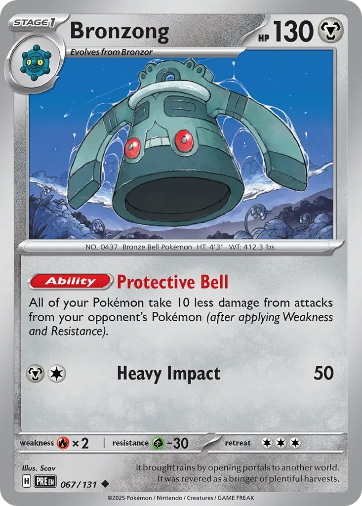 Bronzong 「PRE 067/131」「EN」