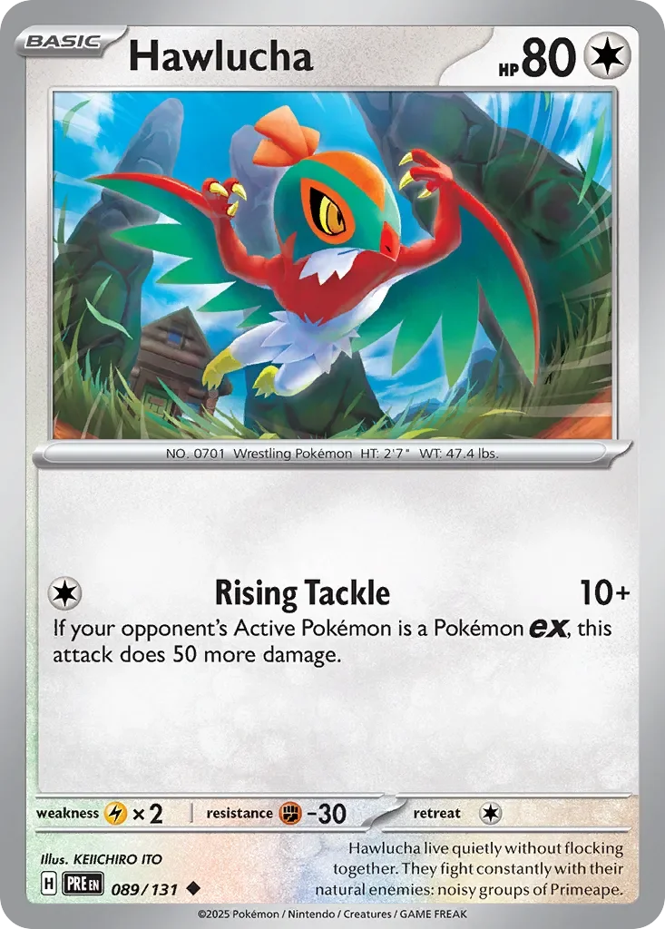 Hawlucha 「PRE 089/131」「EN」