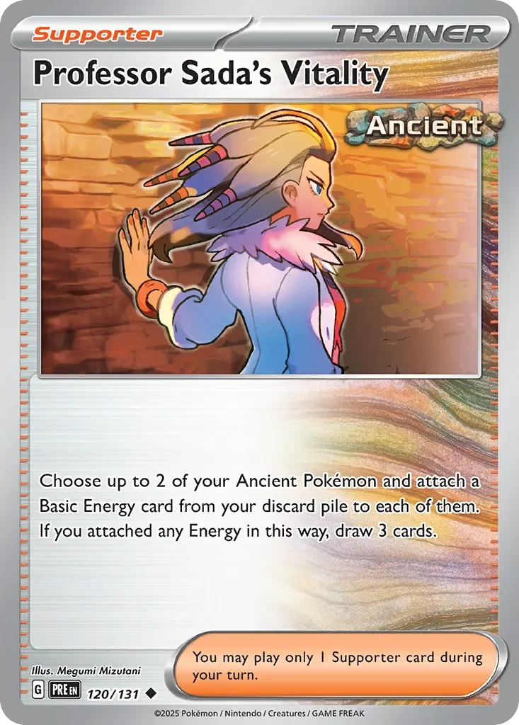 Professor Sada's Vitality 「PRE 120/131」「EN」