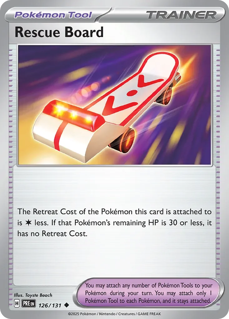 Rescue Board 「PRE 126/131」「EN」