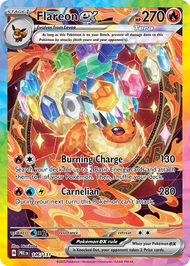 Flareon ex 「PRE 146/131」「EN」