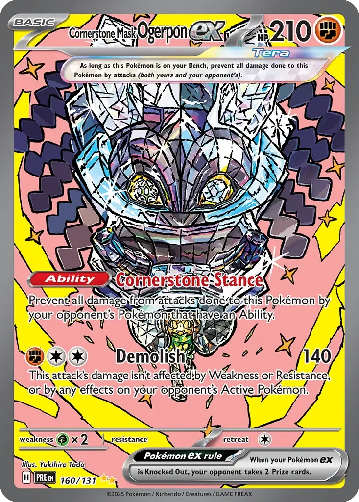 Cornerstone Mask Ogerpon ex 「PRE 160/131」「EN」