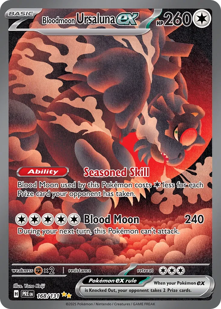 Bloodmoon Ursaluna ex 「PRE 168/131」「EN」