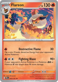 Flareon #013/131 · Pokémon