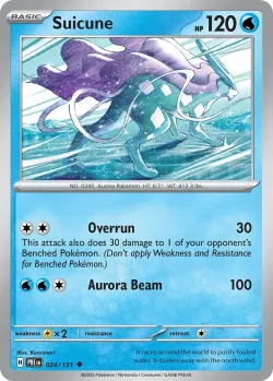 Suicune #024/131 · Pokémon