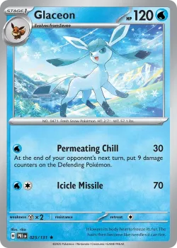 Glaceon #025/131 · Pokémon