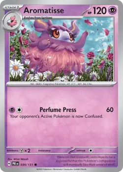 Aromatisse #039/131 · Pokémon