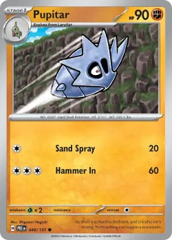 Pupitar #048/131 · Pokémon