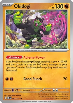 Okidogi #057/131 · Pokémon