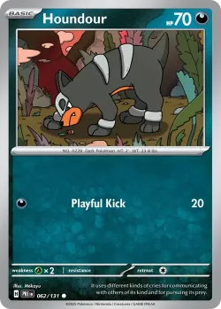 Houndour #062/131 · Pokémon