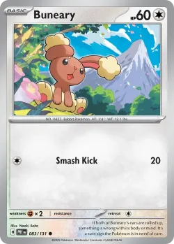 Buneary #083/131 · Pokémon