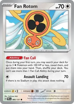 Fan Rotom #085/131 · Pokémon