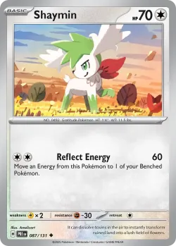 Shaymin #087/131 · Pokémon