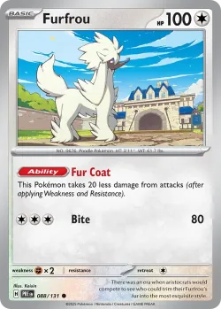 Furfrou #088/131 · Pokémon