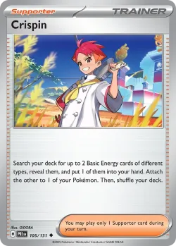Crispin #105/131 · Pokémon