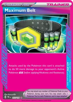 Maximum Belt #117/131 · Pokémon