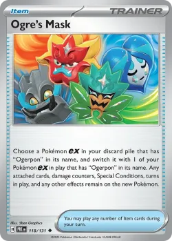 Ogre's Mask #118/131 · Pokémon