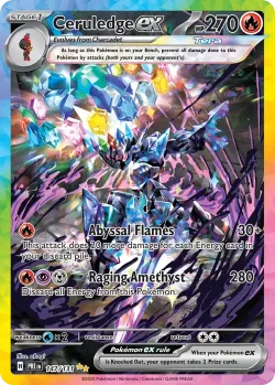 Ceruledge ex 「PRE 147/131」「EN」