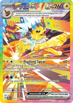 Jolteon ex 「PRE 153/131」「EN」