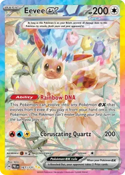 Eevee ex 「PRE 167/131」「EN」