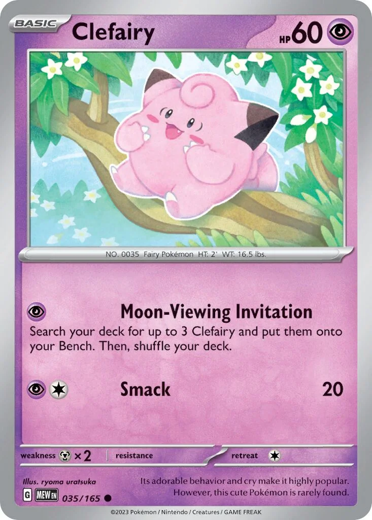 Clefairy 「MEW 035/165」「EN」