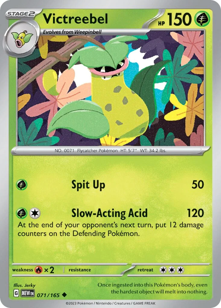 Victreebel 「MEW 071/165」「EN」