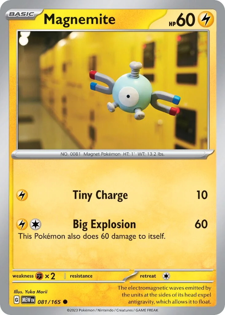 Magnemite 「MEW 081/165」「EN」