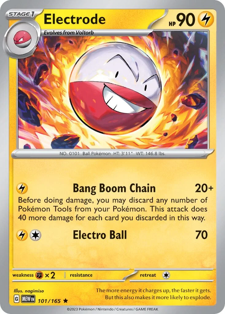 Electrode 「MEW 101/165」「EN」