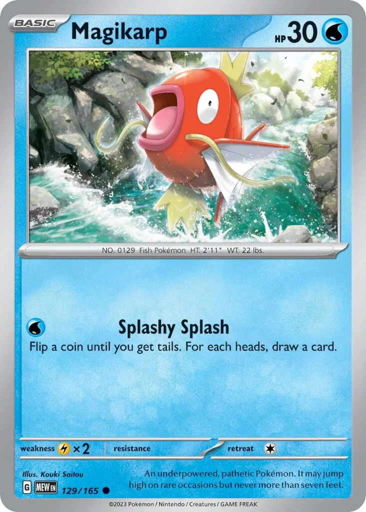 Magikarp 「MEW 129/165」「EN」