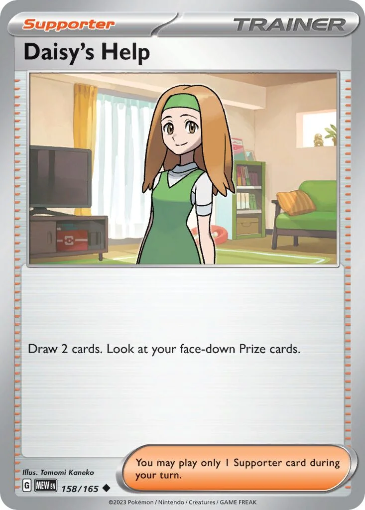 Daisy's Help 「MEW 158/165」「EN」