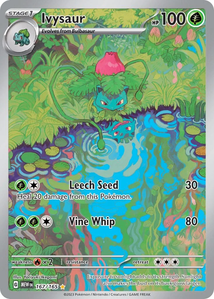 Ivysaur 「MEW 167/165」「EN」