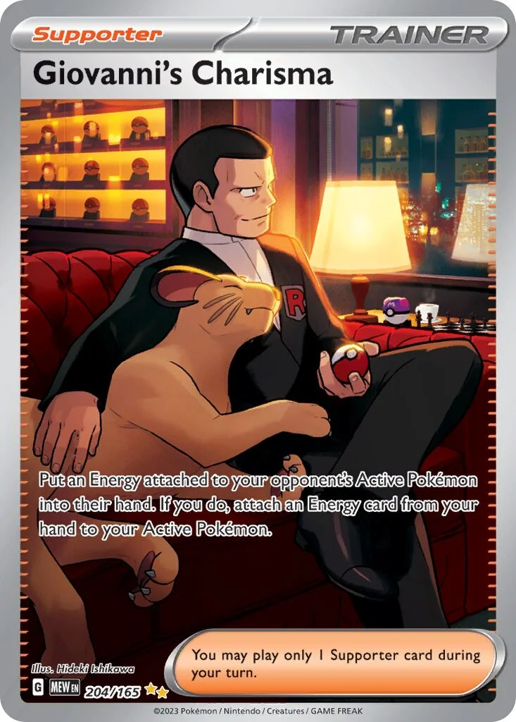 Giovanni's Charisma 「MEW 204/165」「EN」