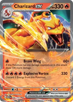 Charizard ex #006/165 · Pokémon
